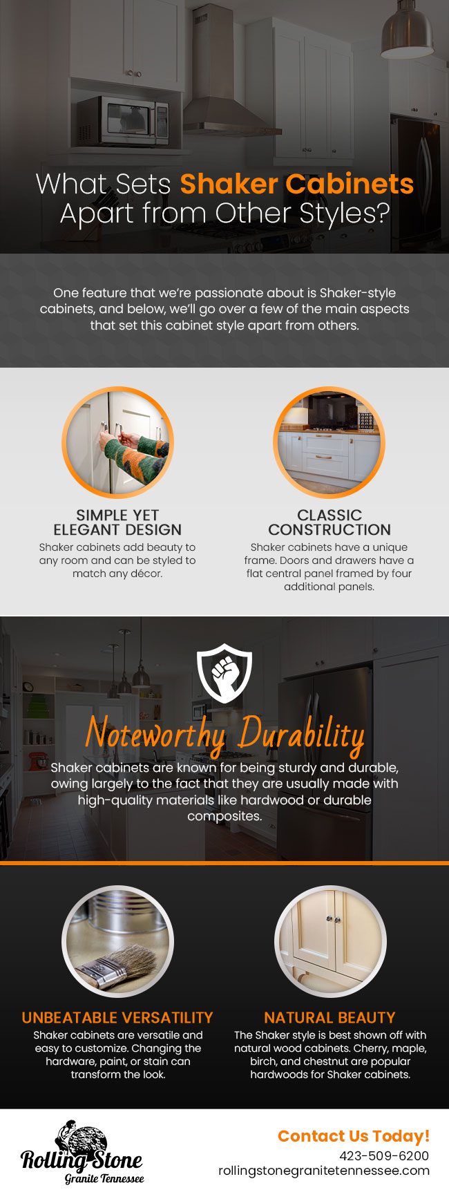 What Sets Shaker Cabinets Apart from Other Styles?